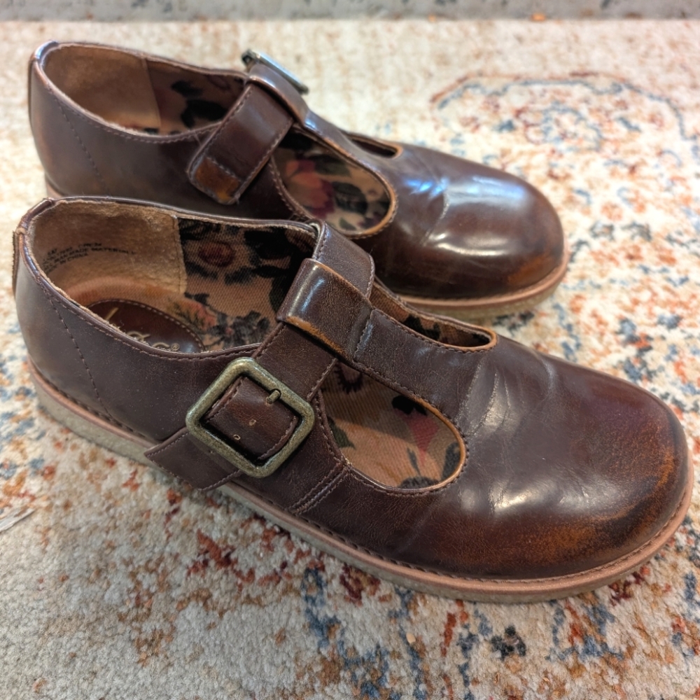 BØC Lizzy Mary Jane Flat 7.5